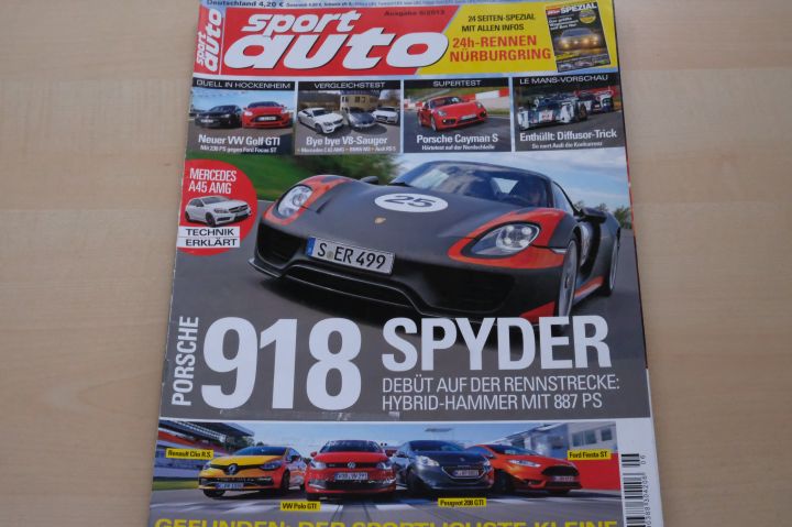 Deckblatt Sport Auto (06/2013)